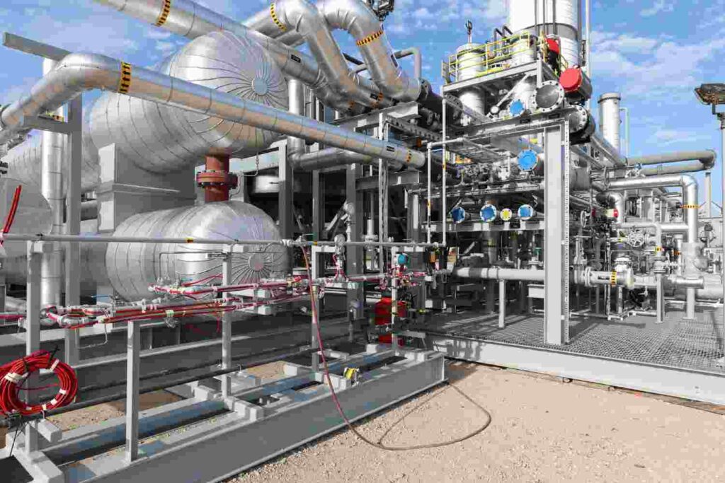 Processing of Gas